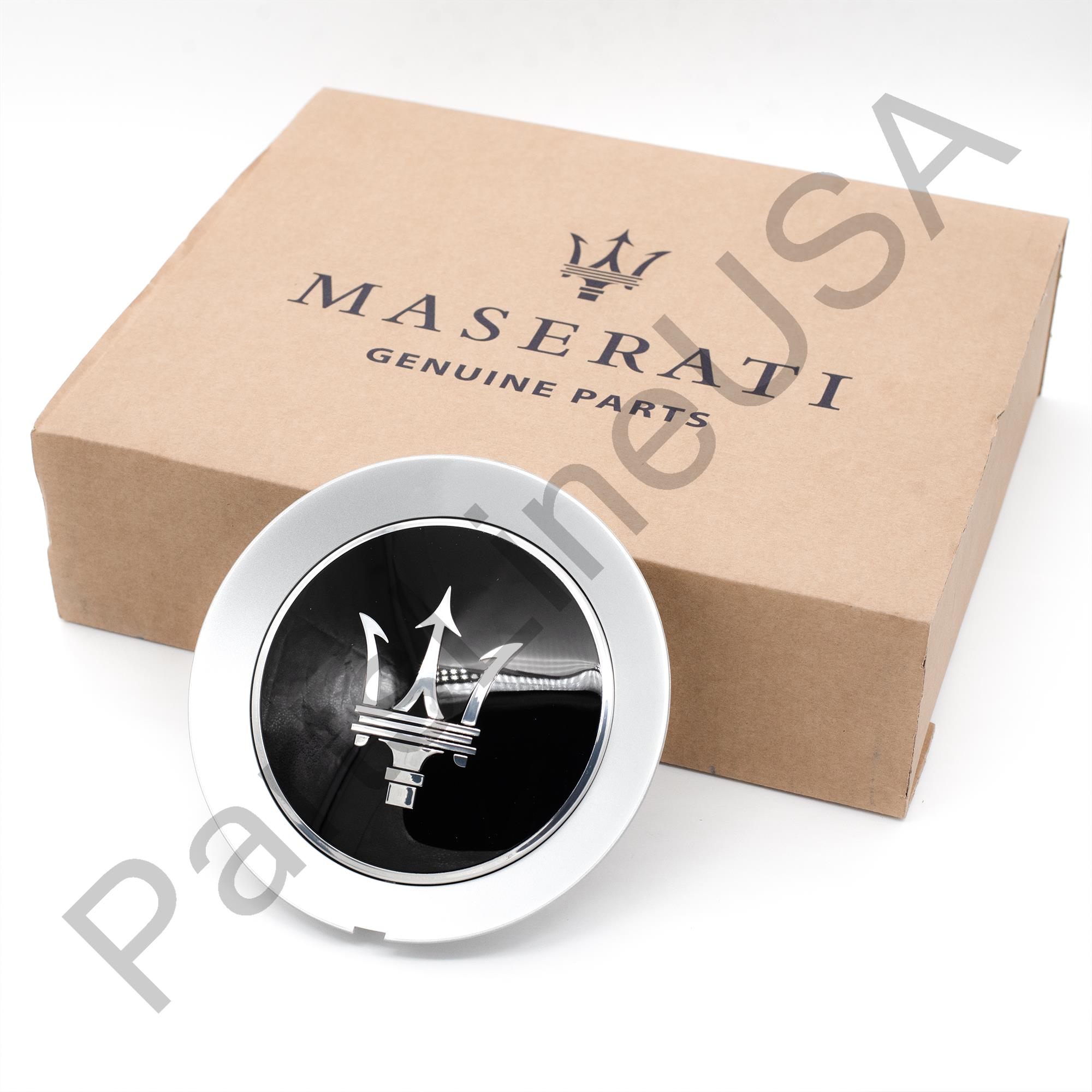 Picture of Genuine Maserati Logo 2013-2017 Wheel Center Rim 18" Cap Alferi Alloy 670013626